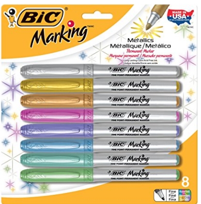 bic metallic markers