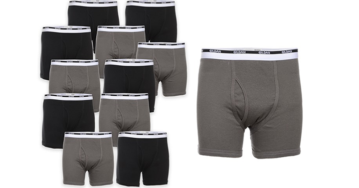 Gildan Men’s Boxer Briefs 12-pack – Just $19.99! - Common Sense With Money