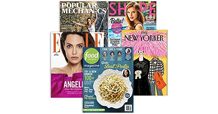 From $3.75: Choose from 40+ print magazine subscriptions! - Freebies2Deals