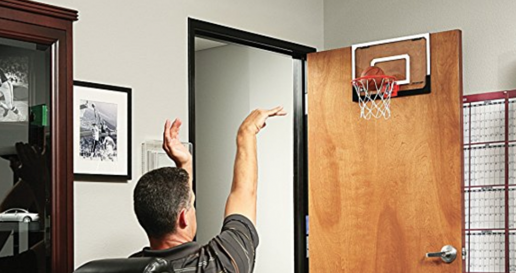 Pro Mini Basketball Hoop W Ball Shatter Resistant