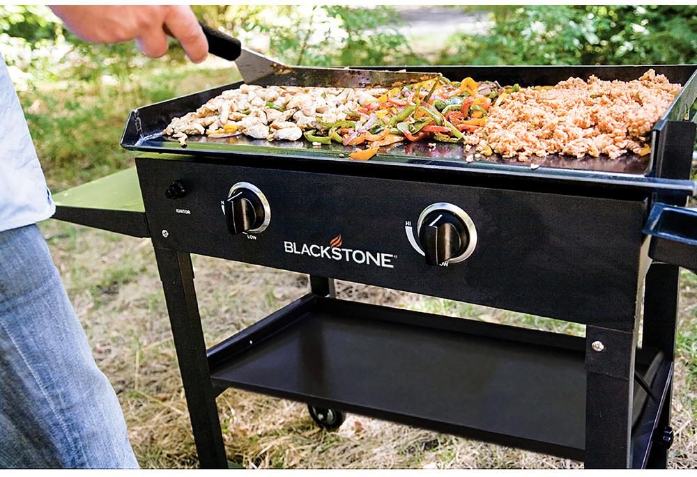 Blackstone 28 in. 2-Burner Propane Gas Grill in Black with Griddle Top—$123.77! - Pinching Your 