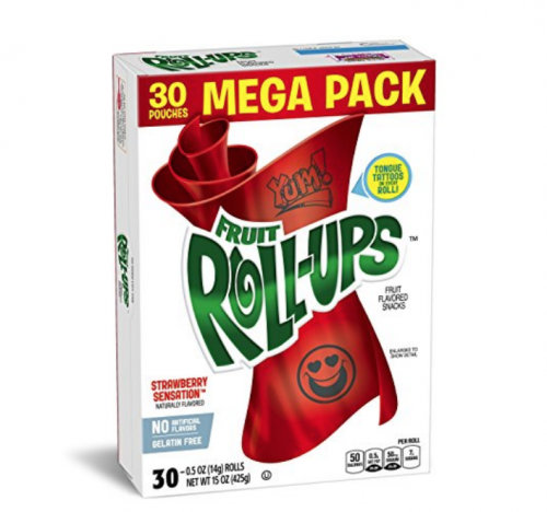 Fruit Roll-Ups, Strawberry Sensation 30-Count $4.47 Shipped! - Common ...