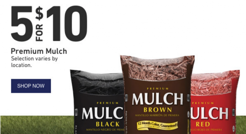 Lowe's 4th of July Sale! 2.00 Mulch, 5.00 Hanging Baskets & More