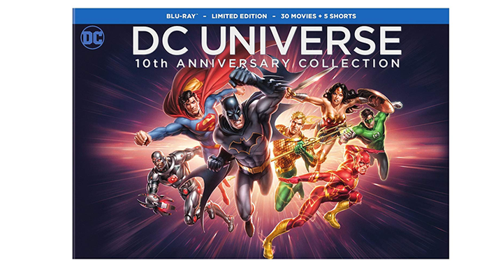 dc universe 10th anniversary collection movie list