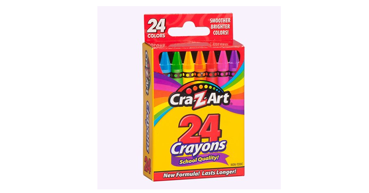 Cra-Z-Art Crayons – 24 Count – Just $.25! - Common Sense With Money