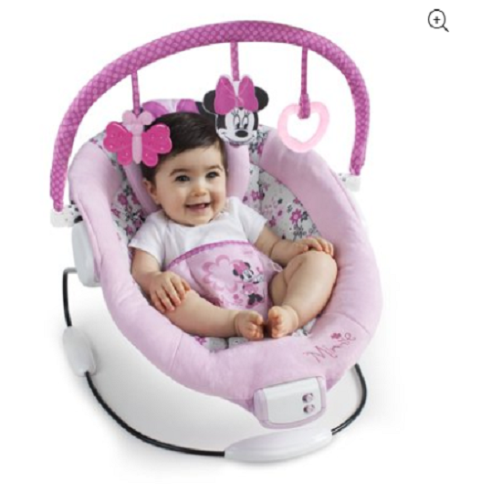 disney baby bouncer minnie mouse