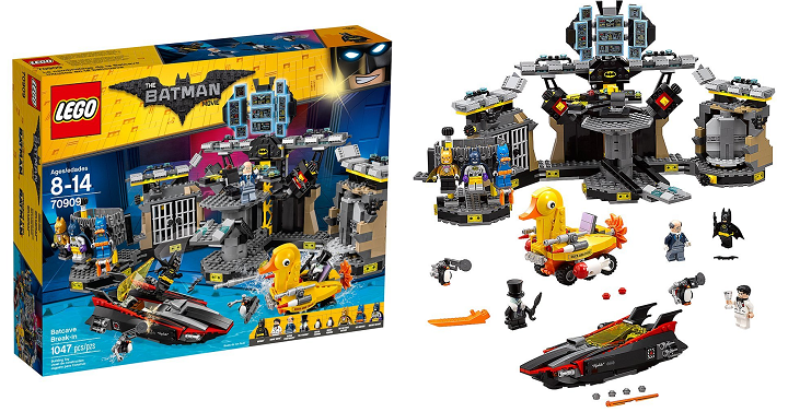 The LEGO Batman Movie Batcave Break-in Superhero Toy Only $69.96