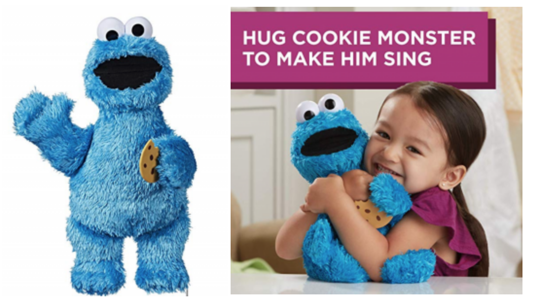 sesame street feed me cookie monster plush