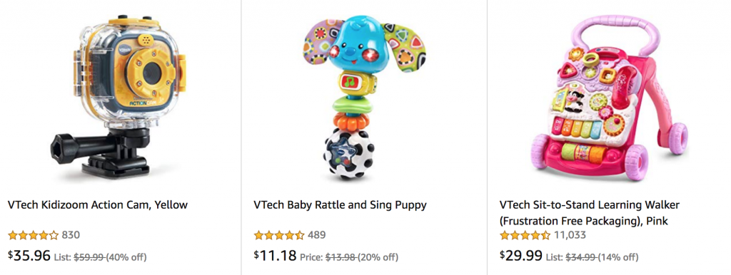 Amazon: Save Up To 40% Off VTech Toys! - Pinching Your Pennies