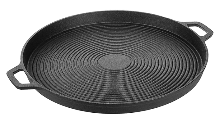 Amazonbasics Pre Seasoned Cast Iron Pizza Pan Just 1998 Common Sense With Money 1509