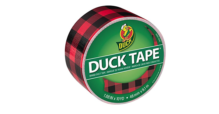Duck Brand Printed Duct Tape – Buffalo Plaid – Just $3.48! - Common ...