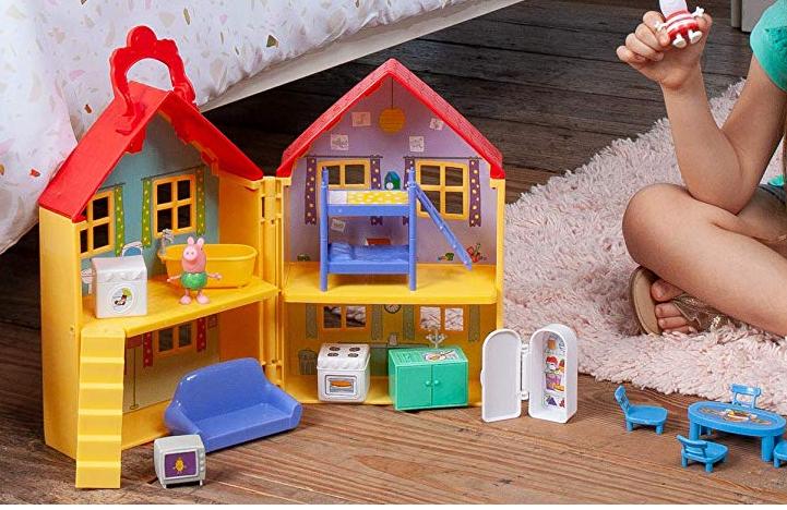 peppa pig's deluxe house playset