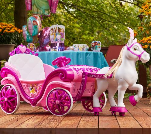 disney princess royal horse and carriage walmart