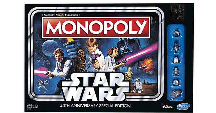 star wars monopoly 40th