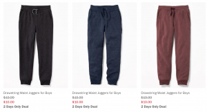 Old Navy: $10 Kids Active Pants & $12 Adult Active Pants! - Common
