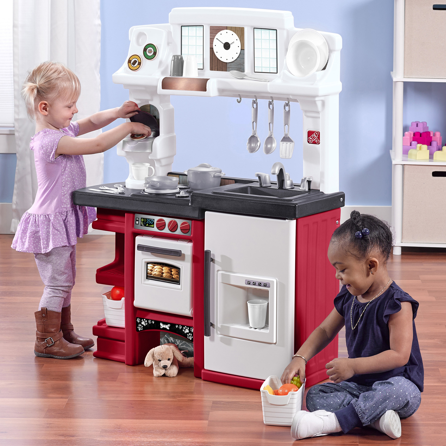 Step2 Coffee Time Play Kitchen Set with Toy Coffee Maker—52.88