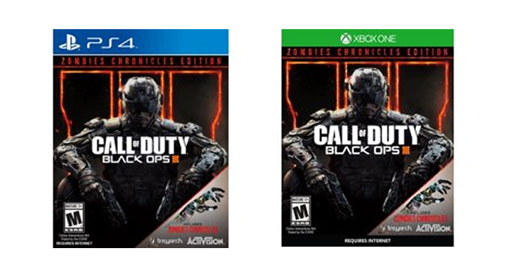 black ops 3 zombies chronicles edition ps4