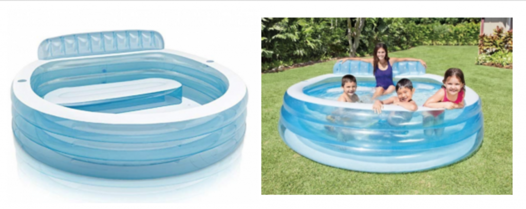 intex swim center family lounge inflatable pool