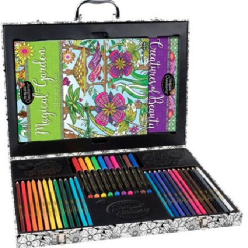 Timeless Creations Premium Art of Coloring Custom Adult Coloring Case