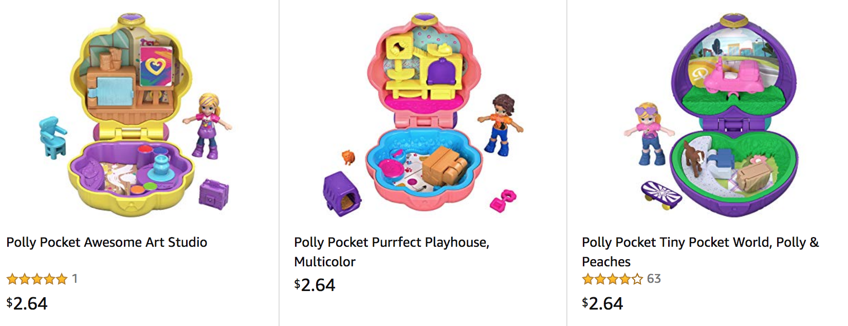 Polly pocket hot sale purrfect playhouse