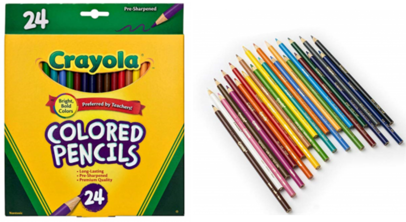 Crayola Colored Pencils, 50 Count