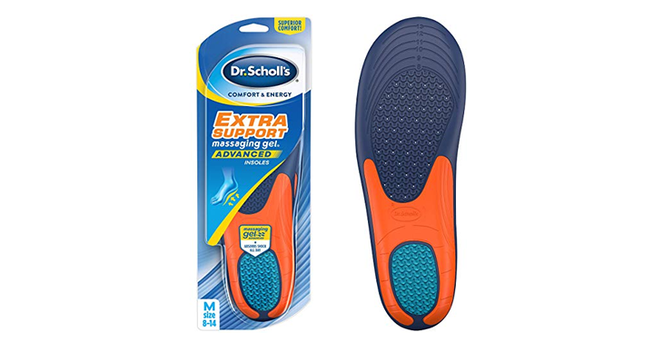 Dr. Scholl’s EXTRA SUPPORT Massaging Gel Advanced Insoles - Just $8.97 ...