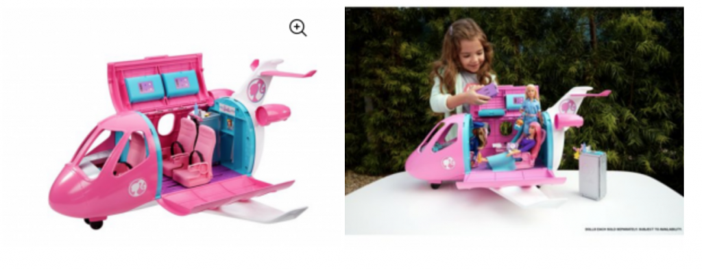 barbie dream plane