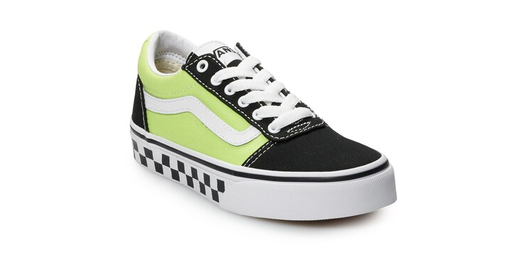 Vans Ward Kids Checkered Skate Shoes 