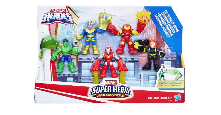 playskool heroes marvel super hero adventures the power up squad