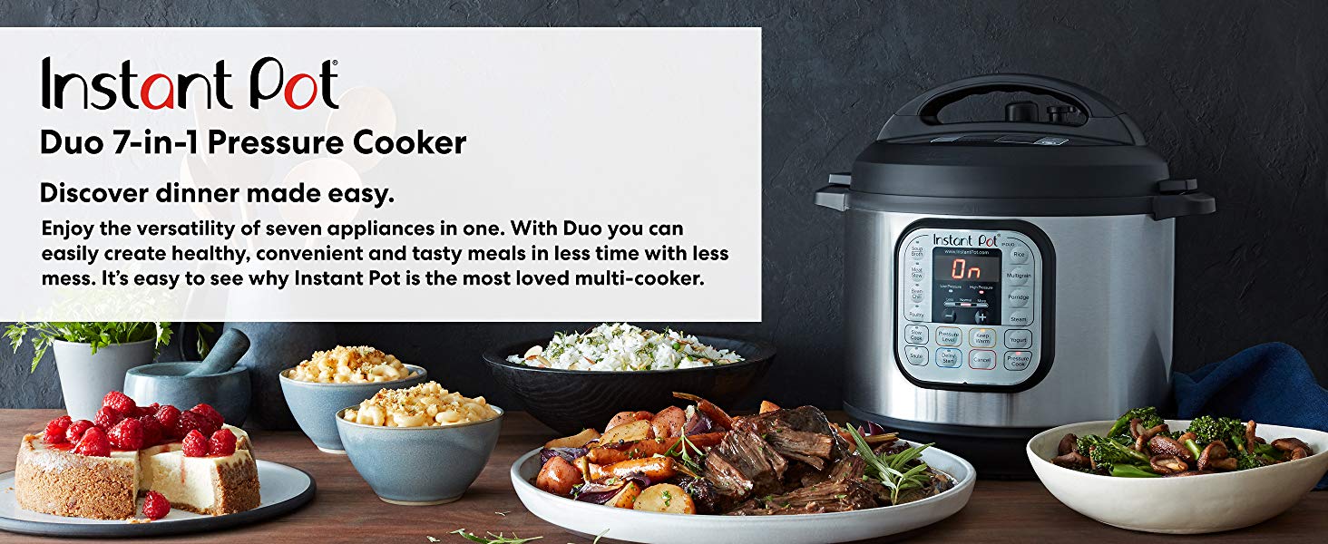 INSTANT POT Duo 60 7-in-1 Pressure Cooker