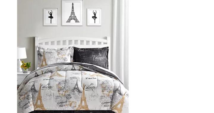 Macy’s: 8 Piece Reversible Comforter Sets Only $27.99! (Reg. $100) ALL Sizes from Twin to King ...