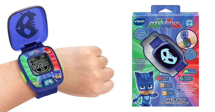 VTech - PJ Masks Super Catboy Learning Watch Toy Preowned Works | eBay