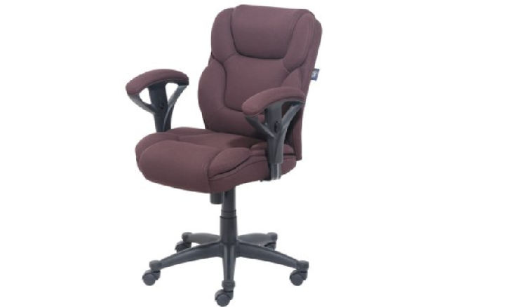 Black Mesh Fabric Big Tall Manager Chair Serta Office 300 Lbs Cap Heavy Duty for sale online 