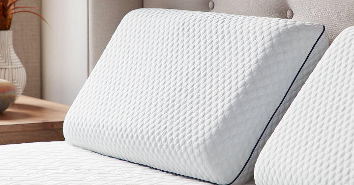 Rest Haven Temperature Regulating Gel Memory Foam Pillow (Standard ...