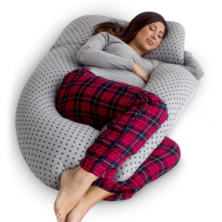 PharMeDoc UShape Full Body Pregnancy Pillow + Detachable Extension—34