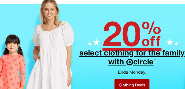 Target: Take 20% off Clothing for the Whole Family! Plus, an Additional ...
