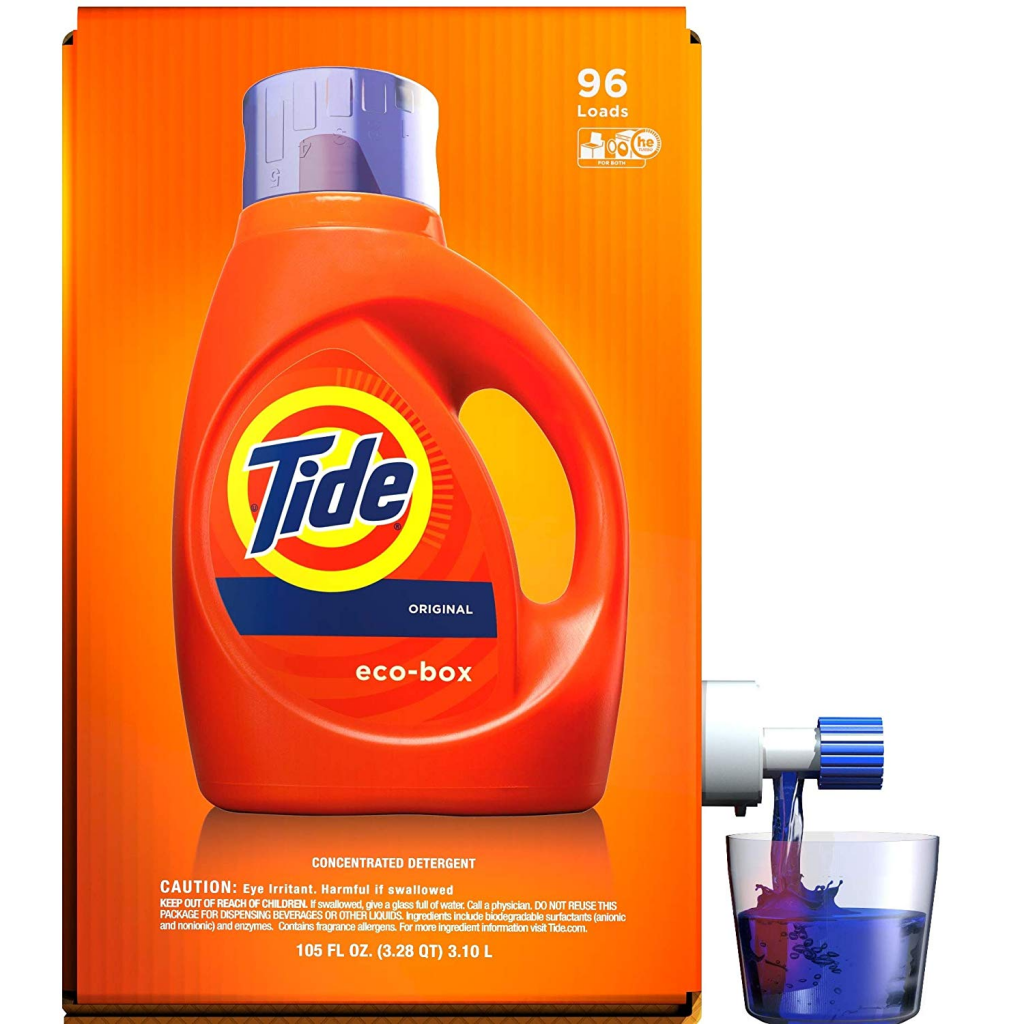 Tide Laundry Detergent Liquid EcoBox 105oz Only 14.04 Shipped