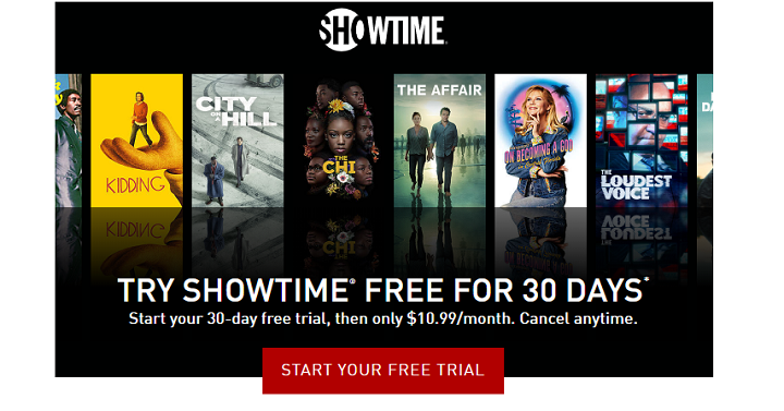 Showtime outlet trial amazon