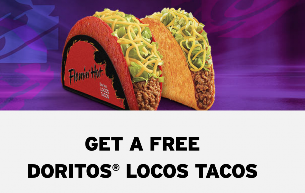 FREE Doritos Locos Tacos Today Only At Taco Bell! - Common Sense With Money