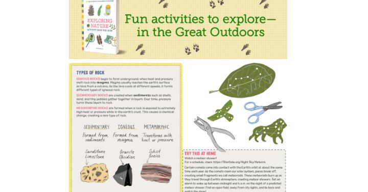 Download Exploring Nature Activity Book For Kids 50 Creative Projects To Spark Curiosity In The Outdoors Only 9 20 Common Sense With Money