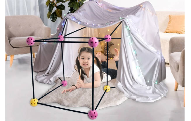 72 Piece Fort Building Kit Just $29.99 Shipped!  Freebies2Deals