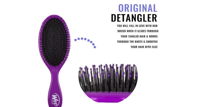 Wet Brush Original Detangler Hair Brush (Purple) – Only $7.19! - Common ...