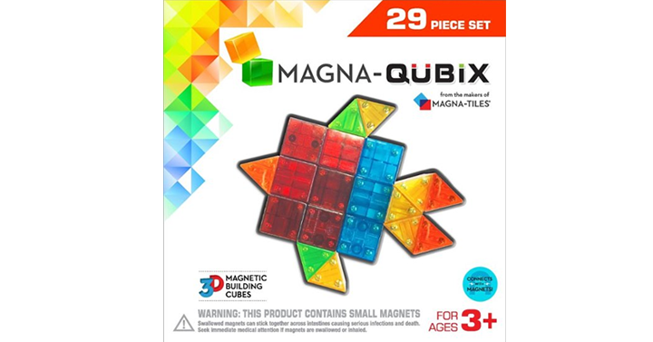 MagnaTiles MagnaQubix Just 14.99! Freebies2Deals