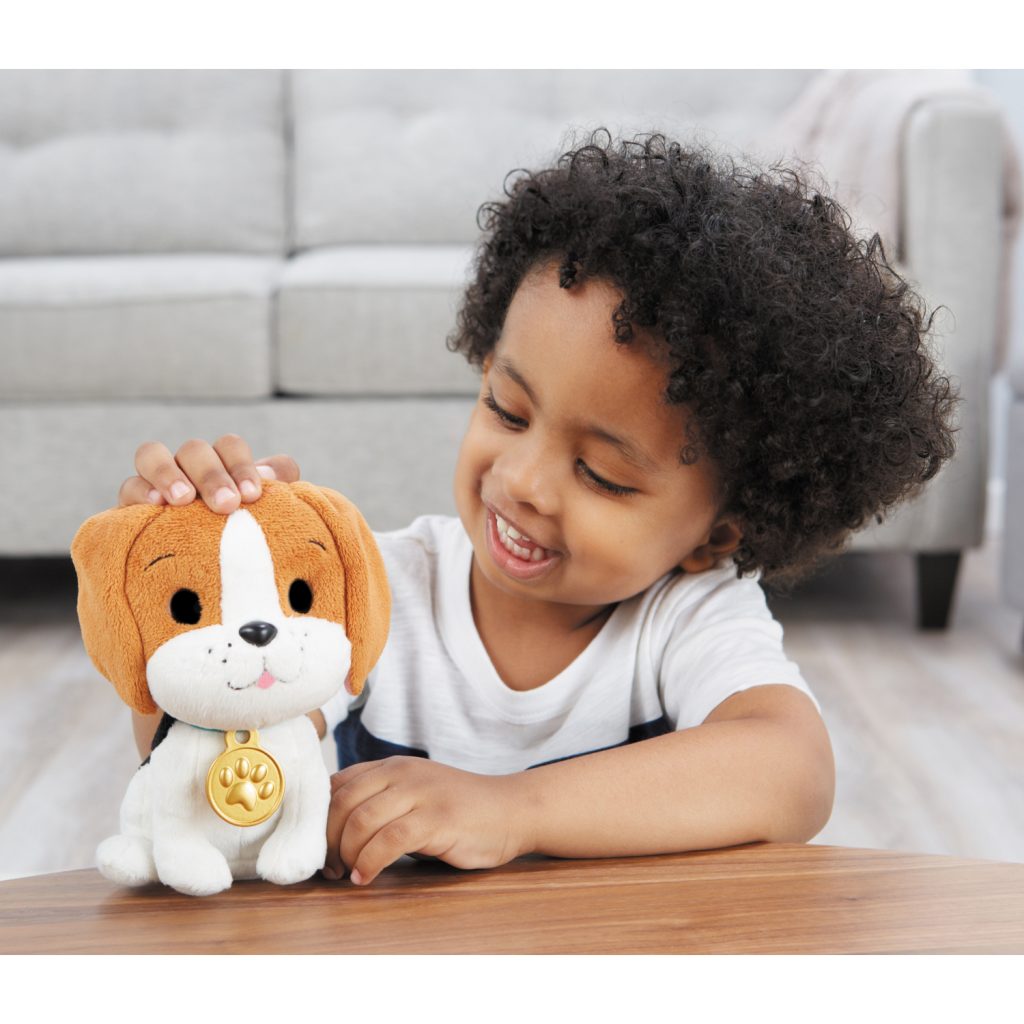 little tikes just born puppy interactive soft toy