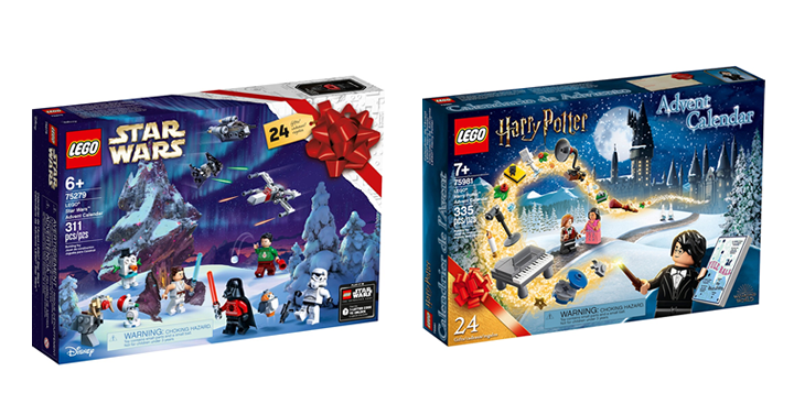 NEW RELEASES LEGO Star Wars Advent Calendar 75279 or LEGO Harry Potter