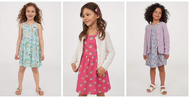 Girls Patterned Jersey Dress Only $4.99 Common With Money