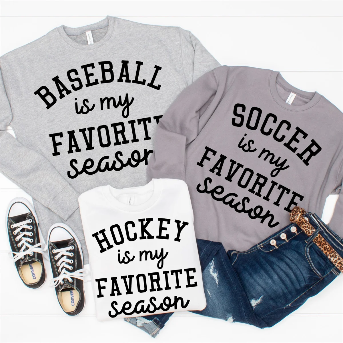 baseball is my favorite season sweatshirt