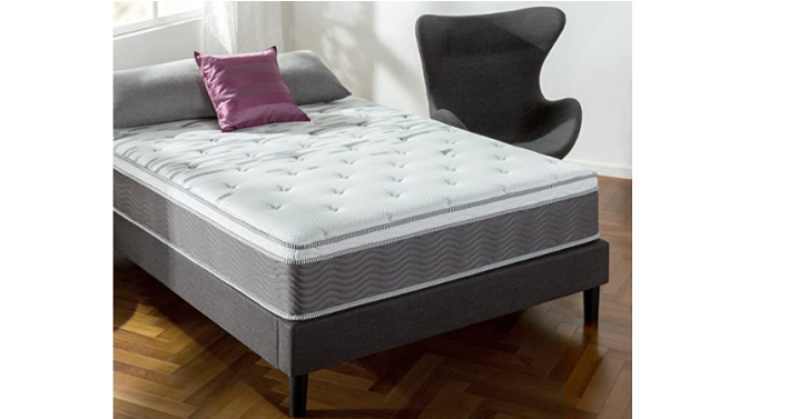 zinus queen mattress set