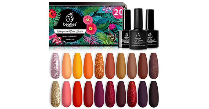 Beetles 20 Piece Gel Nail Polish Kit - Just $21.59! - Freebies2Deals