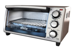 Black Decker 4 Slice Countertop Toaster Oven Only 35.99